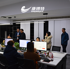 Welcome a delegation from Luolong District Committee and government to visit our company